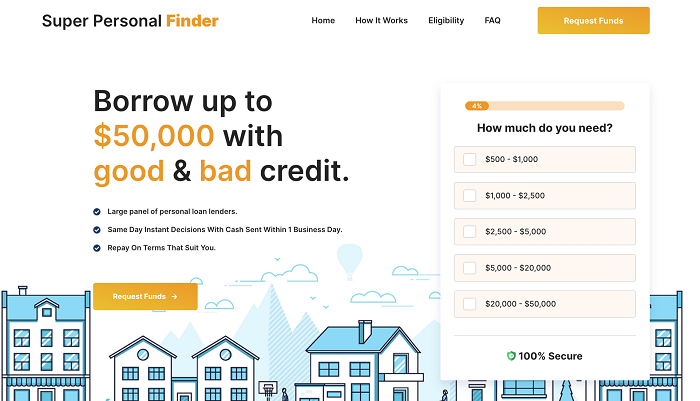 Personal Loan Finder