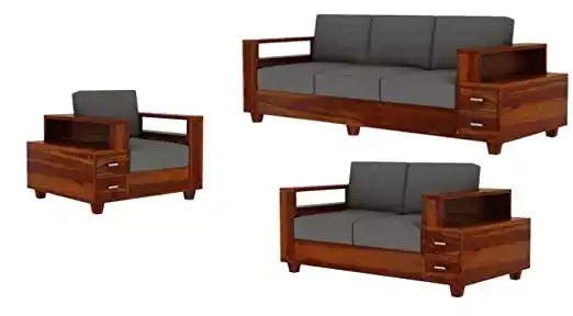 Image for HomefurnitureWoodenSofaSet