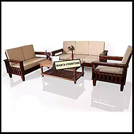 Image for MamtaFurnitureWoodenSofaSet