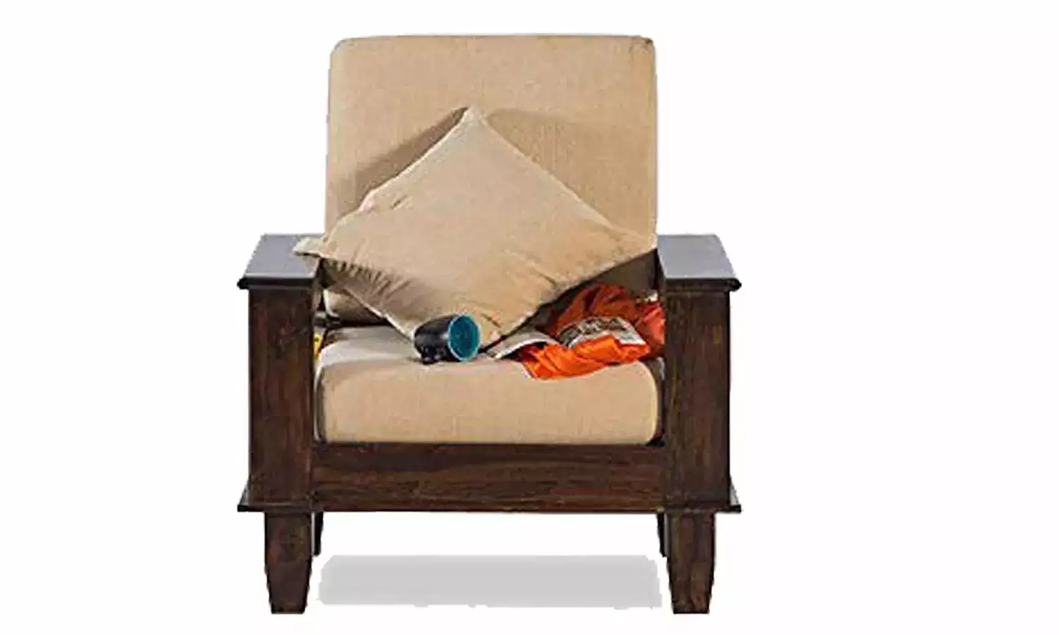 Image for MHDECOARTSolidSheeshamWood1-SeaterSofaSet