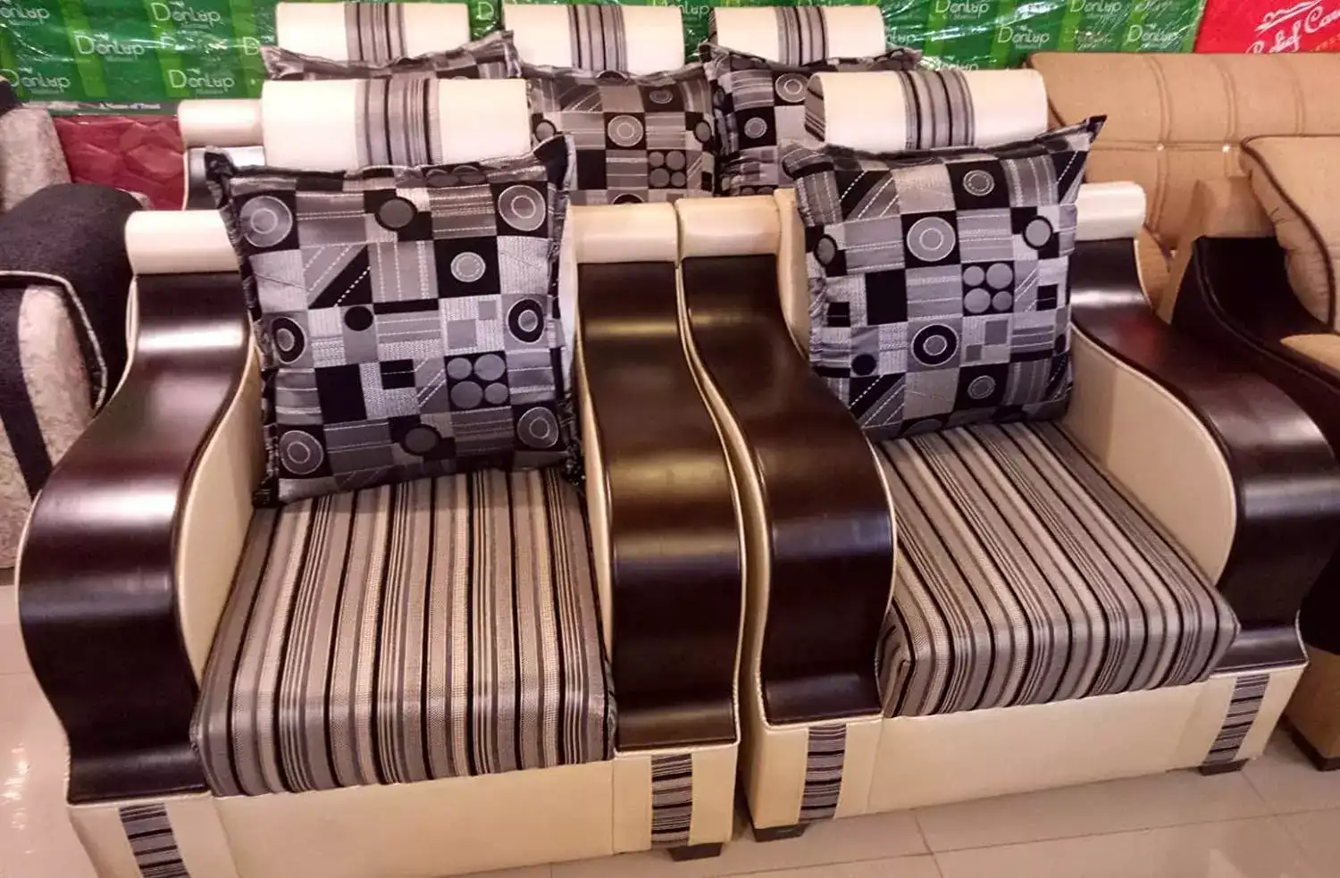 Image for BoonSteelFurnitureSofaSetforLivingRoom
