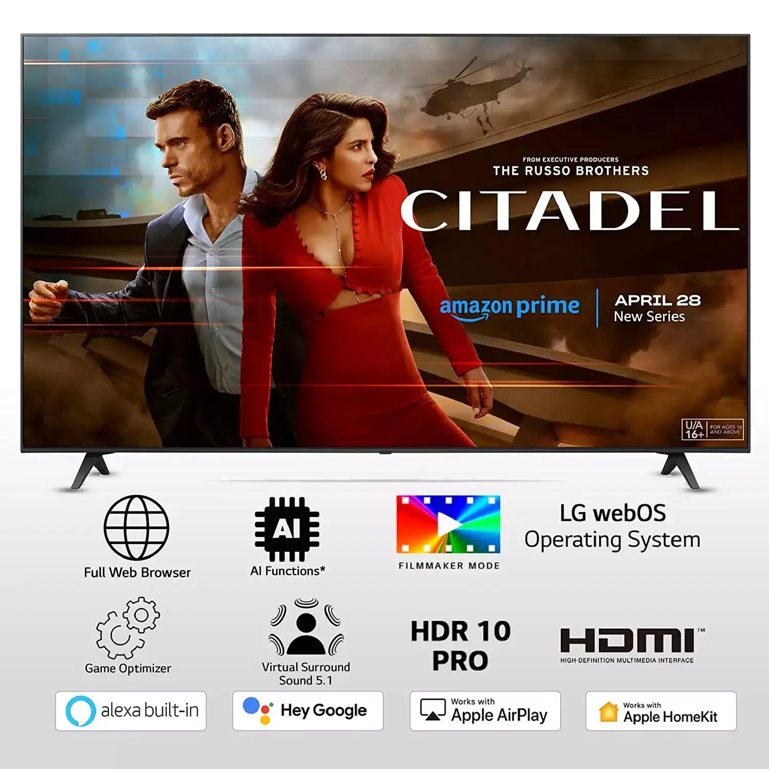 Image for LG55inches4KUHDOLEDTV