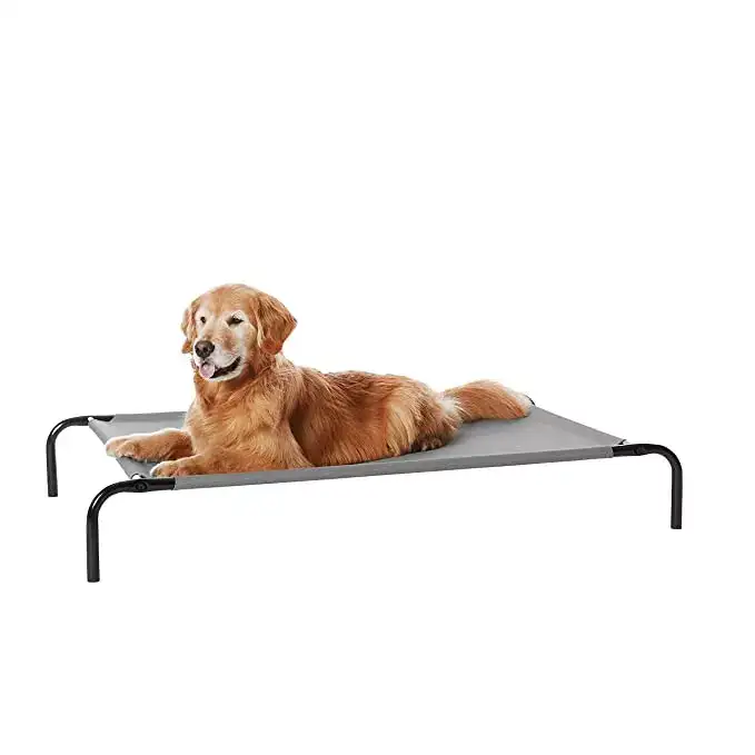 Image for AmazonBasicsLargeElevatedPetDogBed