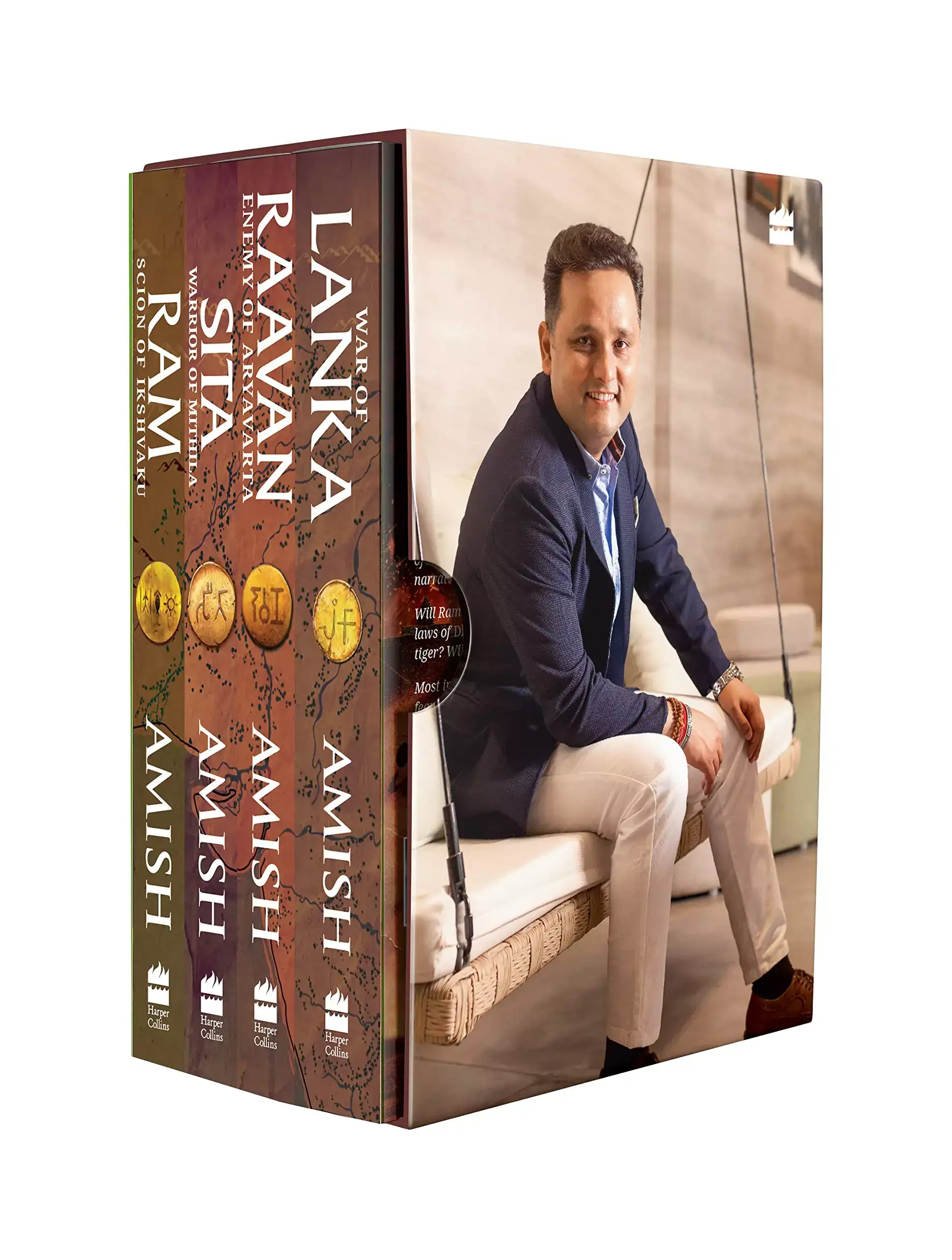 Image for TheRamChandraSeriesBoxSetof4BooksbyAmishTripathi