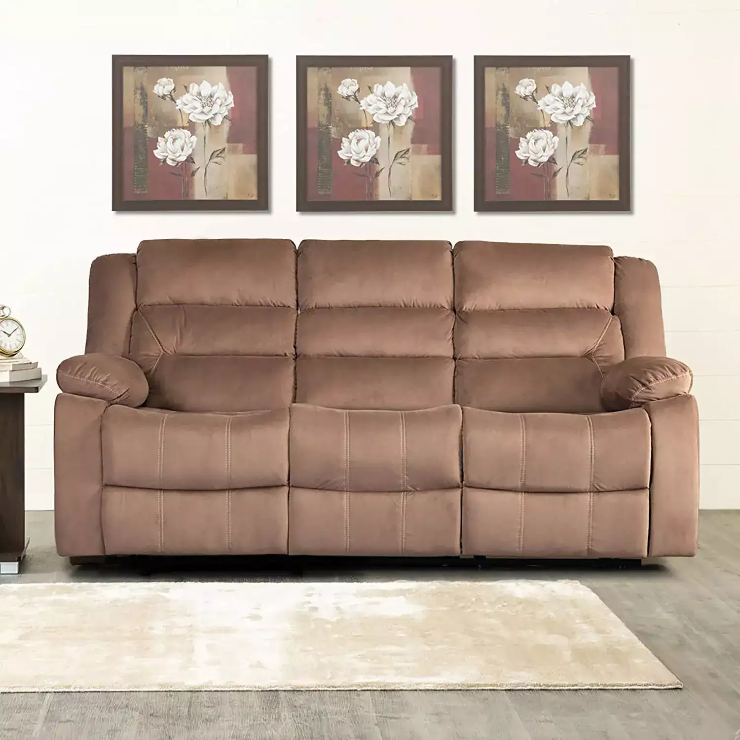 Image for HomeCentreCairoFabric3-SeaterRecliner
