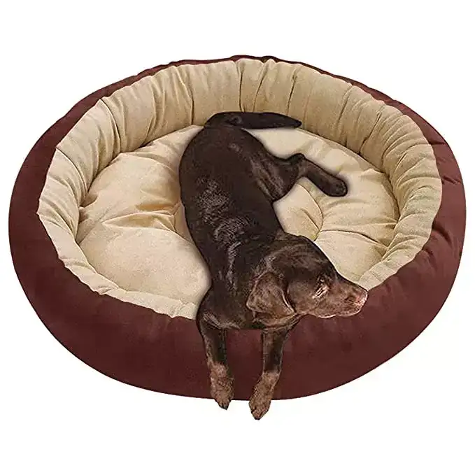 Image for %E2%80%8B%E2%80%8BMellifluousReversibleSuperSoftVelvetRoundCatDog