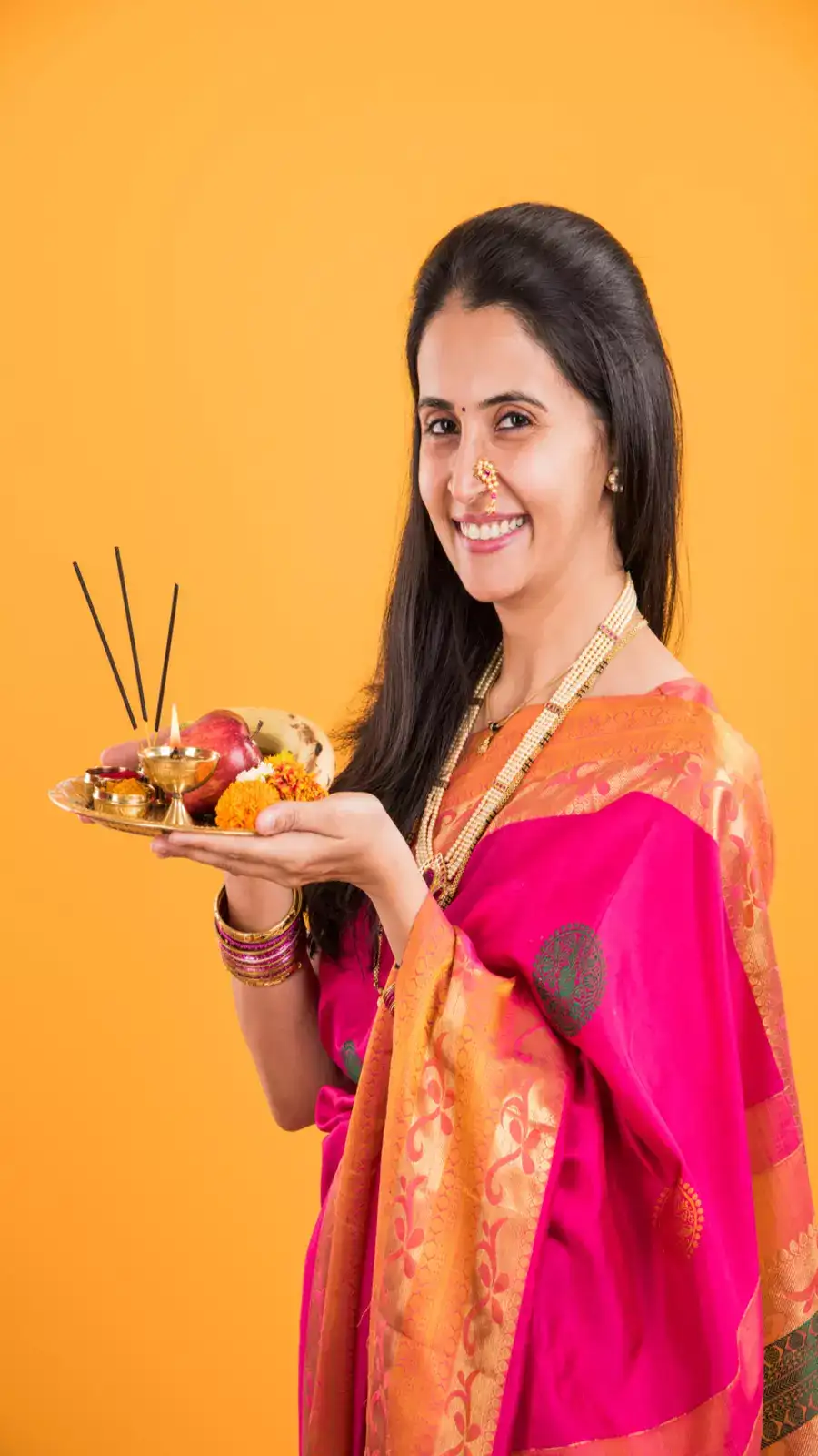 दिवाली पूजा थाली
