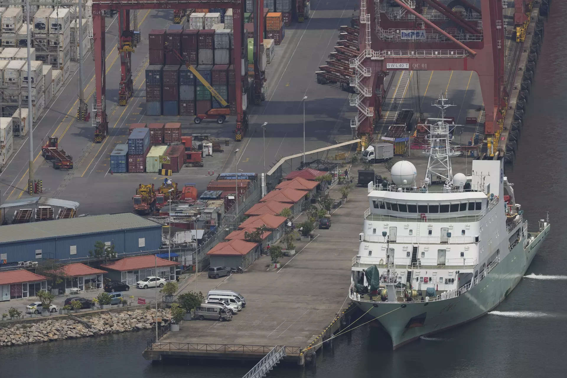 Scientists from China and Sri Lanka conduct joint "marine scientific" research onboard Chinese vessel