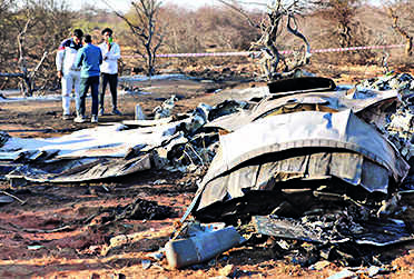 Pilots of third jet witnessed mid-air collision; air commodore to probe accident