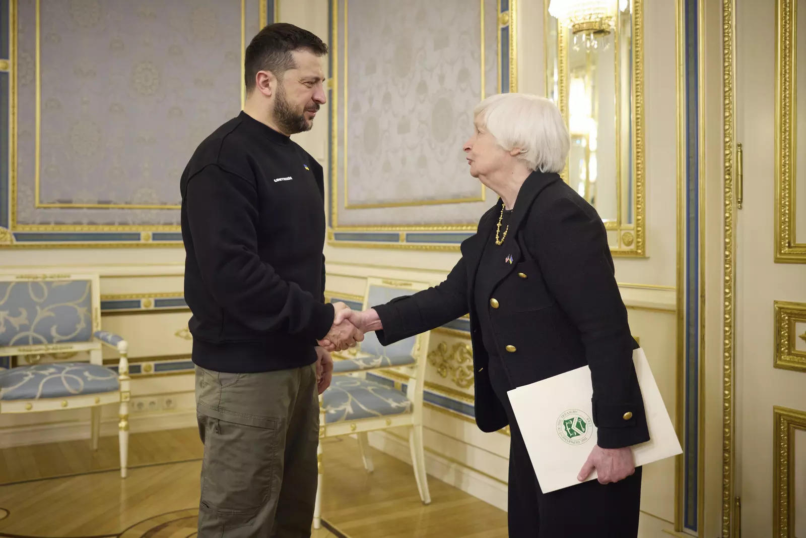 US Treasury Secretary Janet Yellen visits Ukraine, underscores US economic support