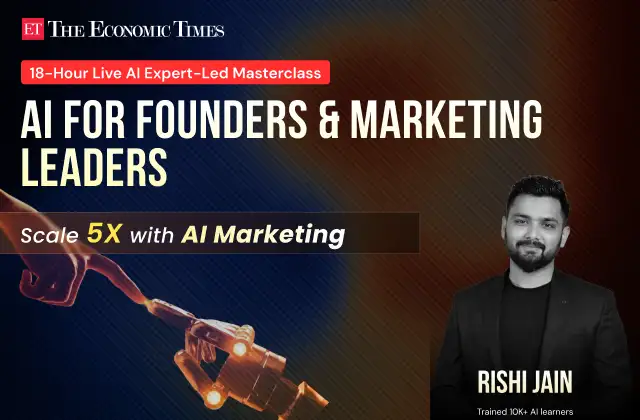 AI For Founders & Marketing Leaders Masterclass - ET Masterclass