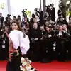 Aishwarya Rai Bachchan shines in gold and black gown at Cannes:  Breathtaking pics inside