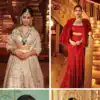 green emerald velvet dress Anamika Khanna Isha Ambani In Anamika Khanna Pret Wear
