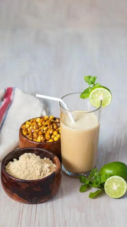 Classic sattu sharbat 