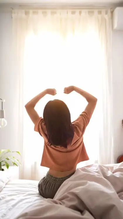 Get morning sunlight