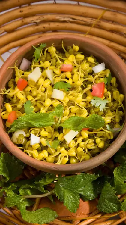 Sprouts chaat