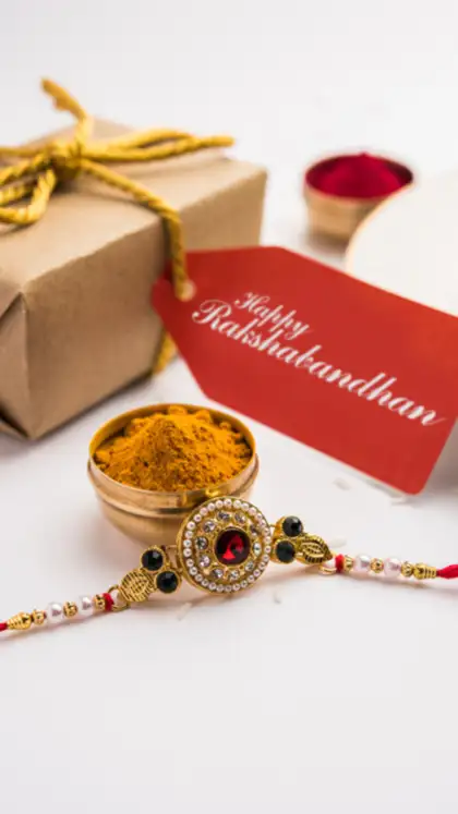 Send a personalized rakhi via online portals