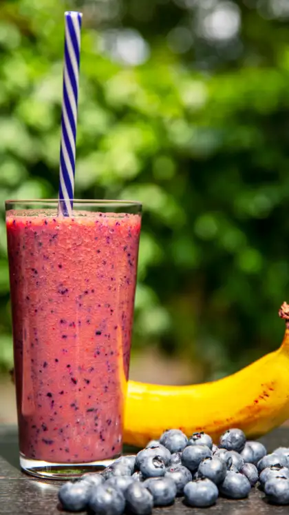 Chia banana smoothie