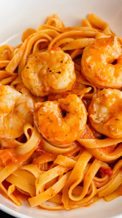 One-pan veggie pasta