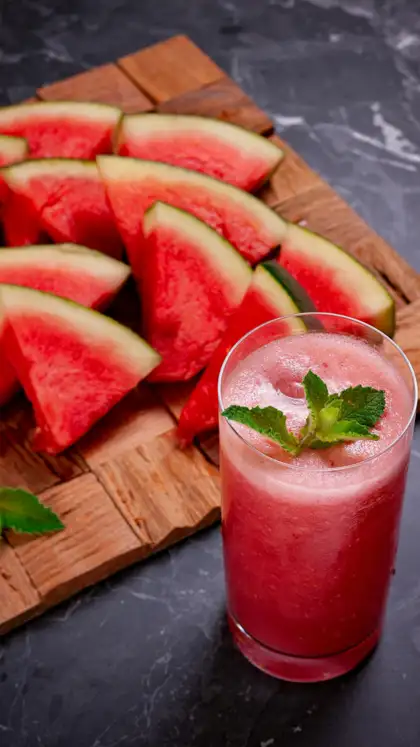 Watermelon (~92% water)