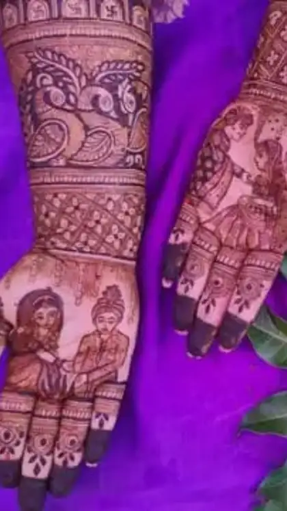 Bridal Full-Hand Mehendi