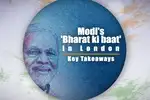 Modi's 'Bharat ki baat' in London: Key takeaways