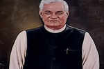 Portrait of Atal Bihari Vajpayee in Parl