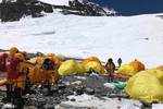 Abandoned tents, human waste piling up on Mount Everest