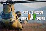 IAF inducts 4 Chinook CH47 choppers