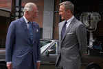 When Prince Charles met Daniel Craig on the sets of 'Bond 25'