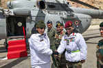 Rajnath Singh meets troops in Siachen