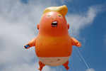 Demonstrators plan to mock Trump with giant balloon