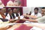 Rajnath Singh files nomination in Lucknow