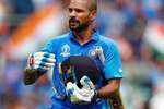 Shikhar Dhawan ruled out of ICC WC 2019