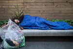 Learn how homeless people sleep