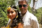 Wedding bells! Here are all the pictures from Milind Soman and Ankita Konwar's Alibaug mehendi