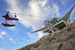 Zip line: On the peak of Jebel Jais mountain