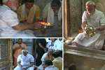PM performs puja in Kashi