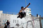 Amid deprivation, Gaza youth skate in search of fun