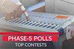 LS Polls Phase 5: Top names in fray