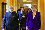 Best images of PM Modi's Sweden, UK, Germany tour