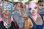 Forget swimsuits, 'facekinis' are making a comeback this summer