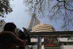Sensex falls 38pts; Nifty below 10,800
