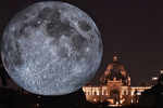 Giant replica of moon unveiled in Kolkata