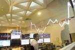 Mkt ends lower in cautious trade