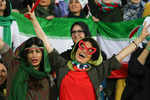 Iran women freely attend a football match for the first time in decades