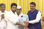 Maha Cong leader's son joins BJP