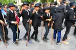 Charlie Chaplin fans parade through Gujarat