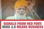 I-Day speech: Modi 2.0 means business