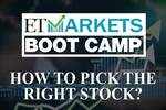 How to pick the right stock?